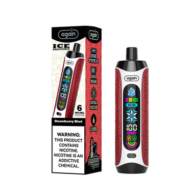 25000 Puff Disposable Vape 800 MAh Battery 0.6 Ohm Resistance and Long-Lasting Battery Life
